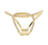 0.75 ctw Diamond Ring - 14KT Yellow Gold