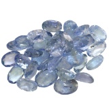 16.16 ctw Oval Mixed Tanzanite Parcel