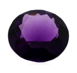 11.20 ct. Natural Round Cut Amethyst