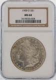 1900-O $1 Morgan Silver Dollar Coin NGC MS64
