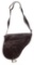 Christian Dior Brown Leather Large Saddle Bag Crossbody