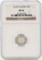 T6(1917) Japan 10 Sen Silver Coin NGC MS66