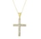 1.75 ctw Diamond Pendant With Chain - 14KT Yellow Gold