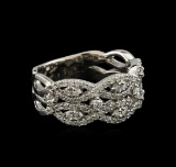 1.25 ctw Diamond Ring - 14KT White Gold