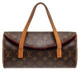Louis Vuitton Monogram Canvas Leather Sonatine Bag