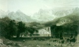 Rockies at Lander's Peak by Albert Bierstadt