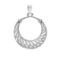 18k White Gold 2.80CTW Diamond Pendant, (VS2/G-H)