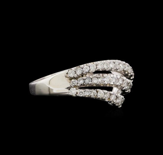 14KT White Gold 0.35 ctw Diamond Ring