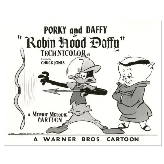 Robin Hood Daffy Lobby Card Litho by Chuck Jones (1912-2002)