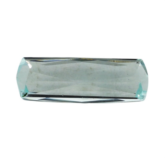 5.76 ct.Natural Cushion Cut Aquamarine