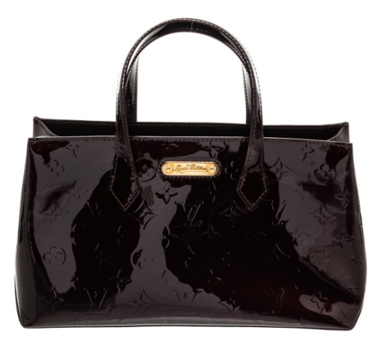 Louis Vuitton Amarante Monogram Vernis Leather Wilshire PM Bag