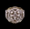 1.41 ctw Diamond Ring - 14KT Two-Tone Gold