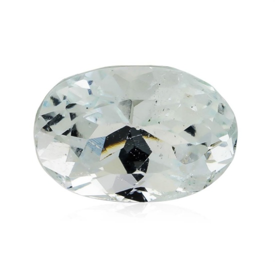 4.21 ct.Natural Oval Cut Aquamarine