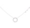 0.85 ctw Diamond Necklace - 14KT White Gold