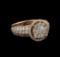 3.01 ctw Diamond Ring - 14KT Rose Gold