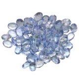 12.41 ctw Oval Mixed Tanzanite Parcel