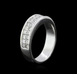 1.38 ctw Diamond Ring - 18KT White Gold