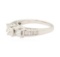 1.269 ctw Diamond Ring - 14KT White Gold