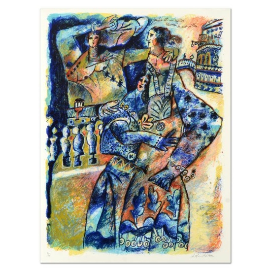 Venice Est Un Monde by Tobiasse (1927-2012)