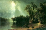 Storm Over the Sierra Nevada by Albert Bierstadt