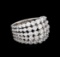 2.61 ctw Diamond Ring - 14KT White Gold