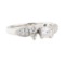 0.82 ctw Diamond Ring - 14KT White Gold