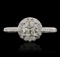 14KT White Gold 1.43 ctw Diamond Ring