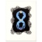 Numeral 8 by Erte (1892-1990)