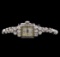 Hamilton 14KT White Gold Diamond Vintage Ladies Watch