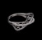 0.57 ctw Diamond Ring - 14KT White Gold