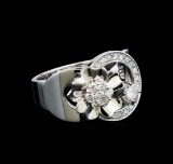 0.50 ctw Diamond Ring - 14KT White Gold