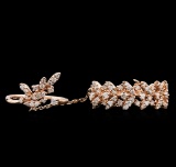 0.68 ctw Diamond Ring - 14KT Rose Gold