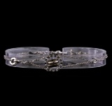 0.44 ctw Diamond Bracelet - 14KT White Gold