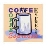 Espresso by Steve Kaufman (1960-2010)