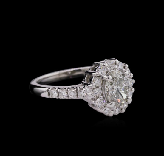 1.86 ctw Diamond Ring - 14KT White Gold