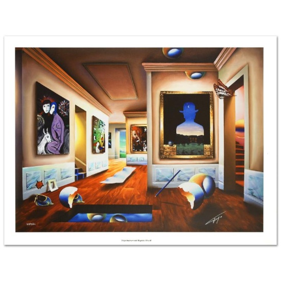 Interior with Magritte by Ferjo