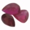 12.57 ctw Pear Mixed Ruby Parcel