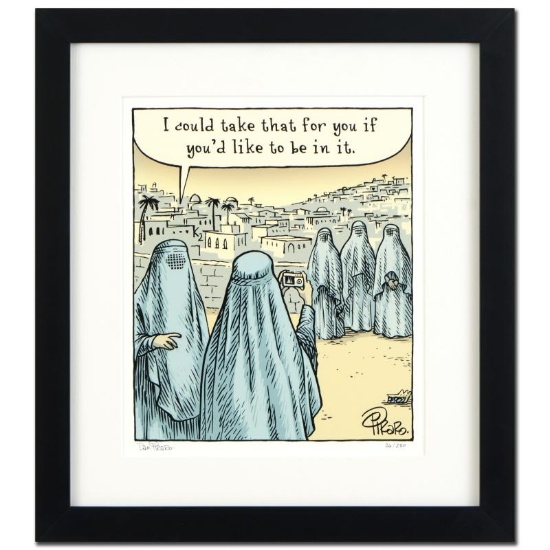 Burqa Photo Op by Bizarro