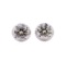 0.65 ctw Diamond Stud Earrings - 14KT White Gold