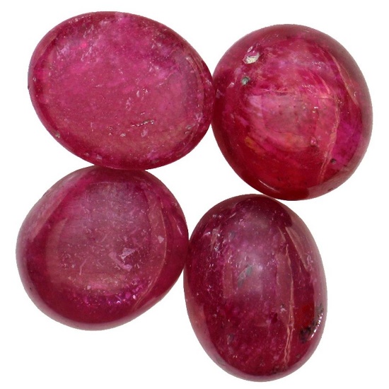 15.64 ctw Cabochon Ruby Parcel