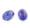 13.6 ctw. Oval Cabochon Cut Tanzanite Parcel