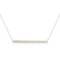 0.3 ctw Diamond Necklace - 14KT White Gold