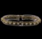 14KT Yellow Gold 2.23 ctw Diamond Tennis Bracelet