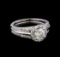 1.16 ctw Diamond Ring - 14KT White Gold