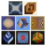 Structure Universelles De L'hexagone by Vasarely (1908-1997)