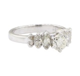 1.35 ctw Diamond Ring - 14KT White Gold