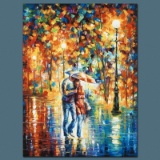 Rainy Evening by Afremov, Leonid