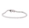 0.60 ctw Diamond Tennis Bracelet - 14KT White Gold