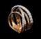 1.44 ctw Diamond Ring - 14KT Rose Gold