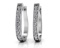 14K White Gold 1.50CTW Diamond Earrings, (SI2/F-G)